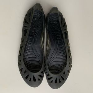 Crocs cutout flats